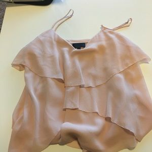 Intermix silk tank ( worn twice)